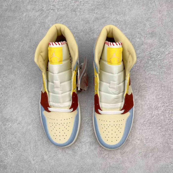 Jordan 1 Mid SE Fearless Maison Chateau Rouge