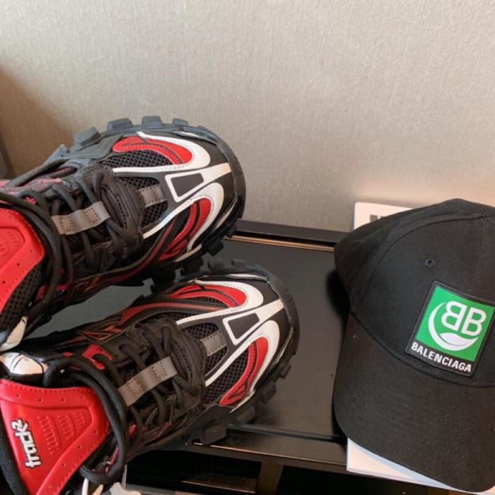 Balenciaga Track 2 Black Burgundy