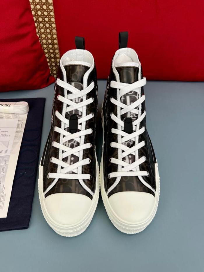Dior B23 High Black White Oblique