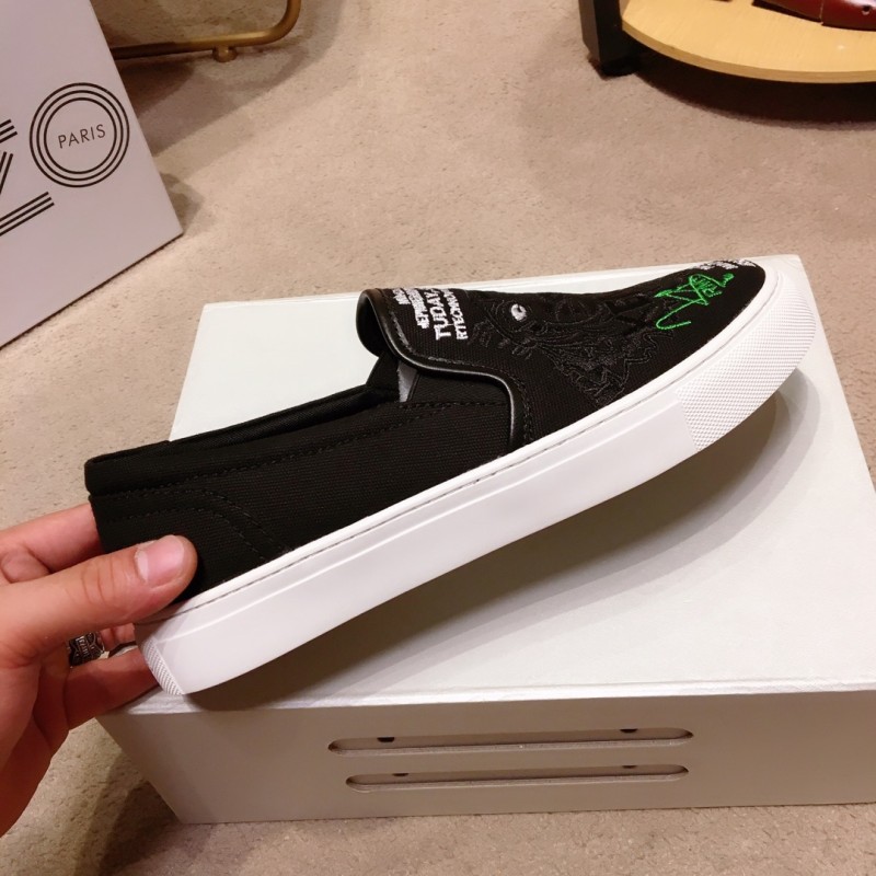 Kenzo K-SKATE Tiger canvas slip-on sneakers 14