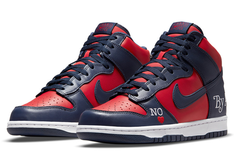 Nike SB Dunk High Supreme By Any Means Navy