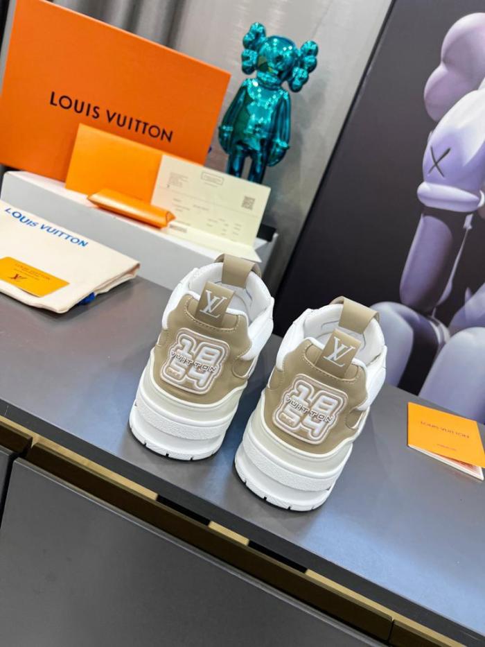 Louis Vuitton LV Skate Sneaker Beige White