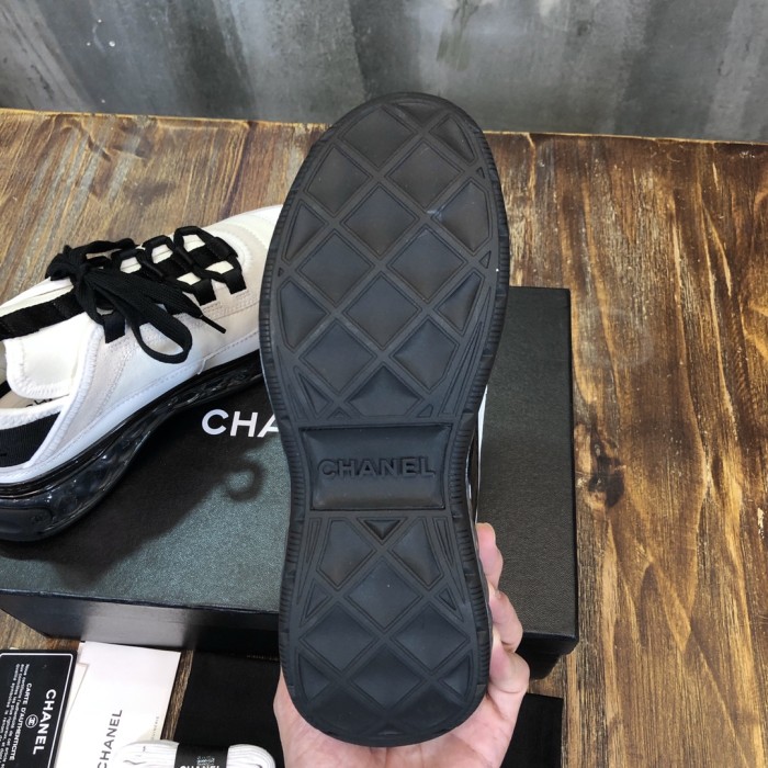 Chanel Fabric & Suede Calfskin Low Top Sneaker 13