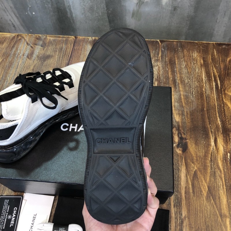Chanel Fabric & Suede Calfskin Low Top Sneaker 13