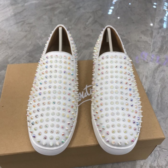 Christian Louboutin Louis Junior Spikes Orlato Flat Sneakers 66