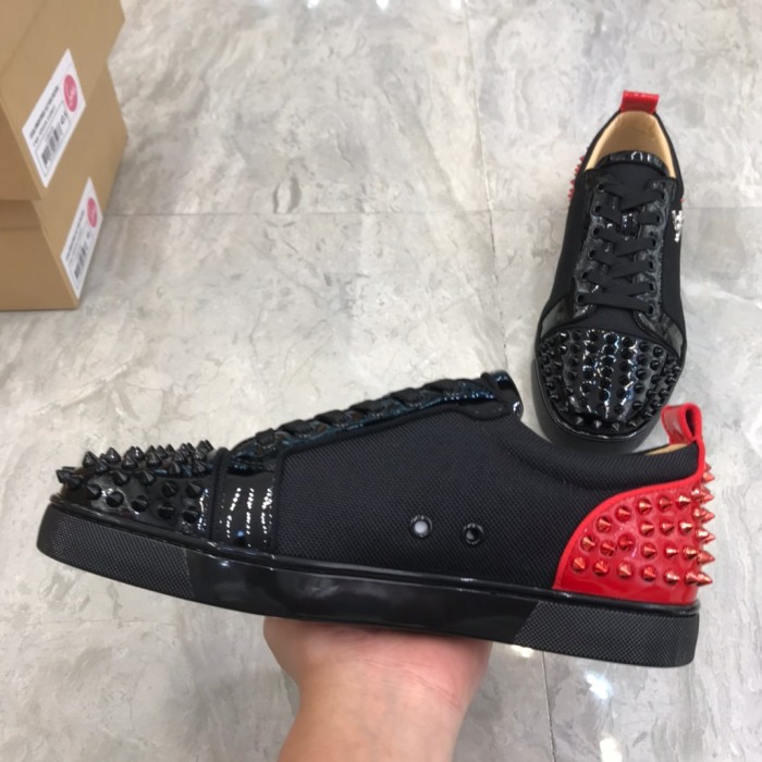 Christian Louboutin Louis Junior Spikes Orlato Flat Sneakers 55