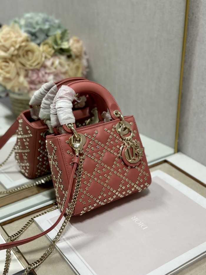 Handbag Dior 0505 size 17×7.5×14 cm