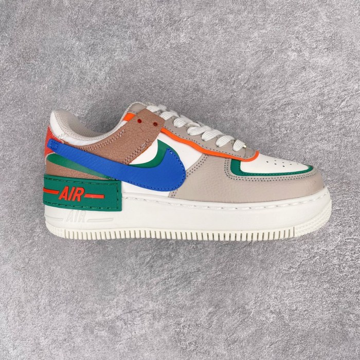 Nike Air Force 1 Shadow Sail Signal Blue Green