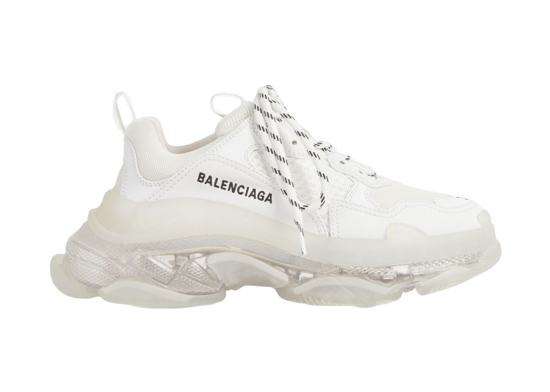Balenciaga Triple S Clear Sole White