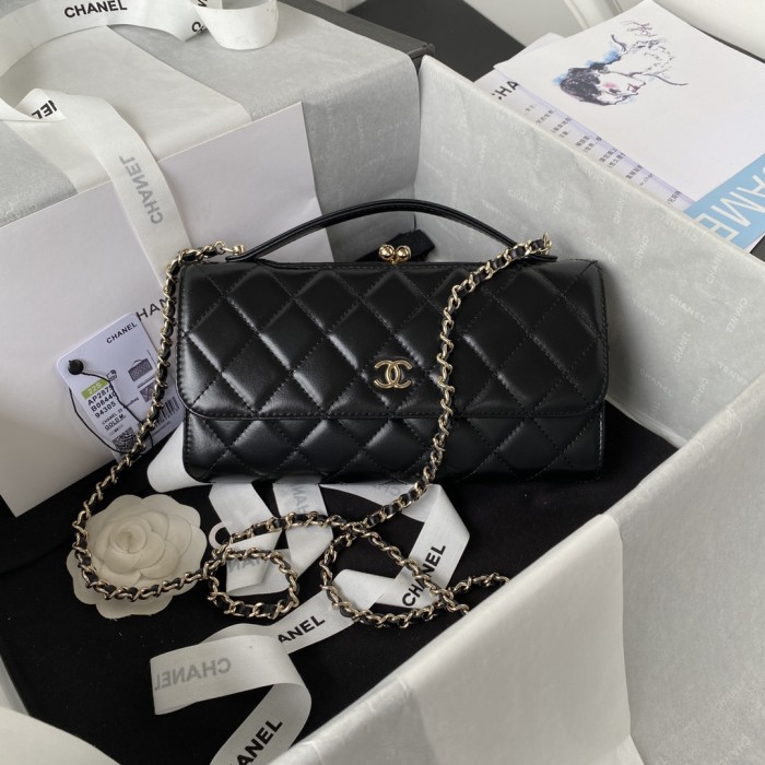 Handbag Chanel AS2875 size 12.4*22.3*5.7 cm