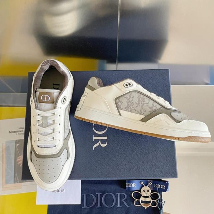 Dior B27 Low by Birkenstock Cream Greige Greige Dior Oblique
