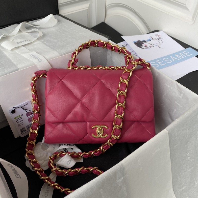 Handbag Chanel AS3499 size 18X23X9 cm