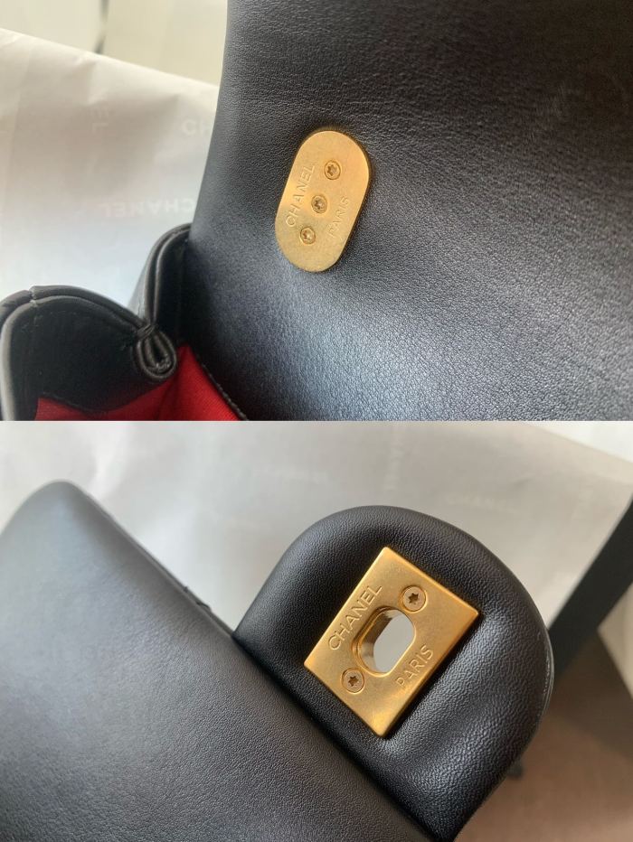 Handbag Chanel AS2210 size 20 cm