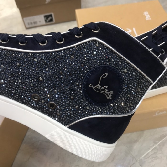 Christian Louboutin Louis Junior Spikes Orlato Flat Sneakers 35