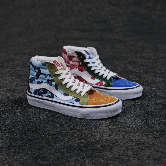 Vans Sk8-Hi DX Bape Multi Camo
