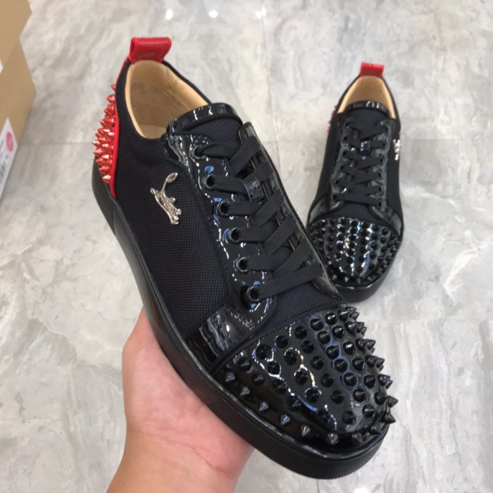 Christian Louboutin Louis Junior Spikes Orlato Flat Sneakers 55