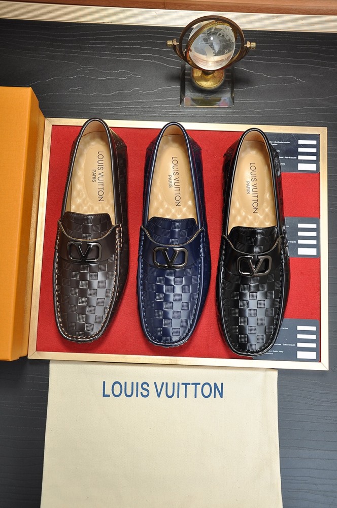 Louis Vuitton Leather Boots 48