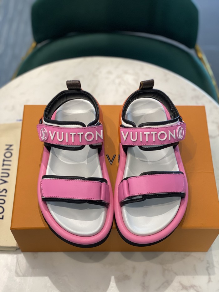 Louis Vuitton PASEO FLAT COMFORT SANDALS WOMEN 9