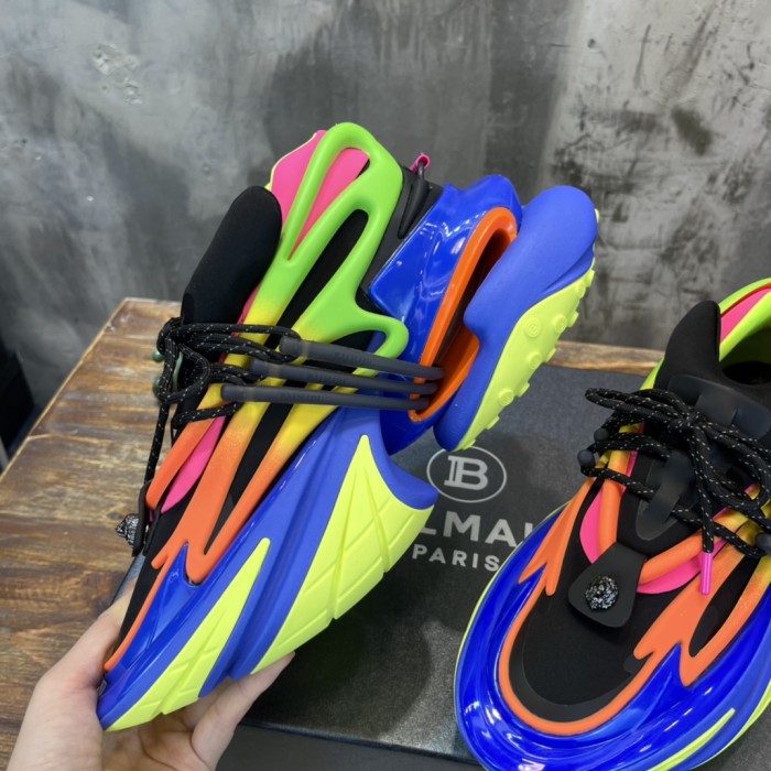 Balmain Unicorn Low-Top Multicolor