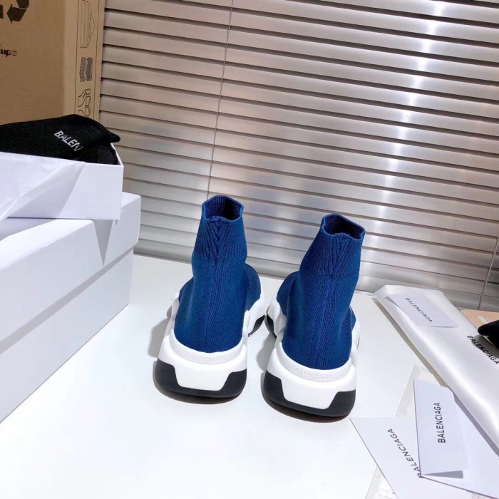 Balenciaga Speed 2.0 Dark Blue White Black