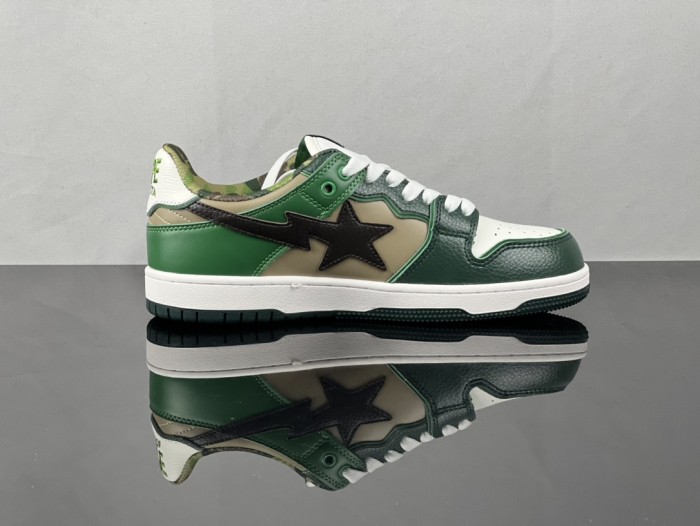 A Bathing Ape Bape SK8 Sta ABC Camo Green (2022)