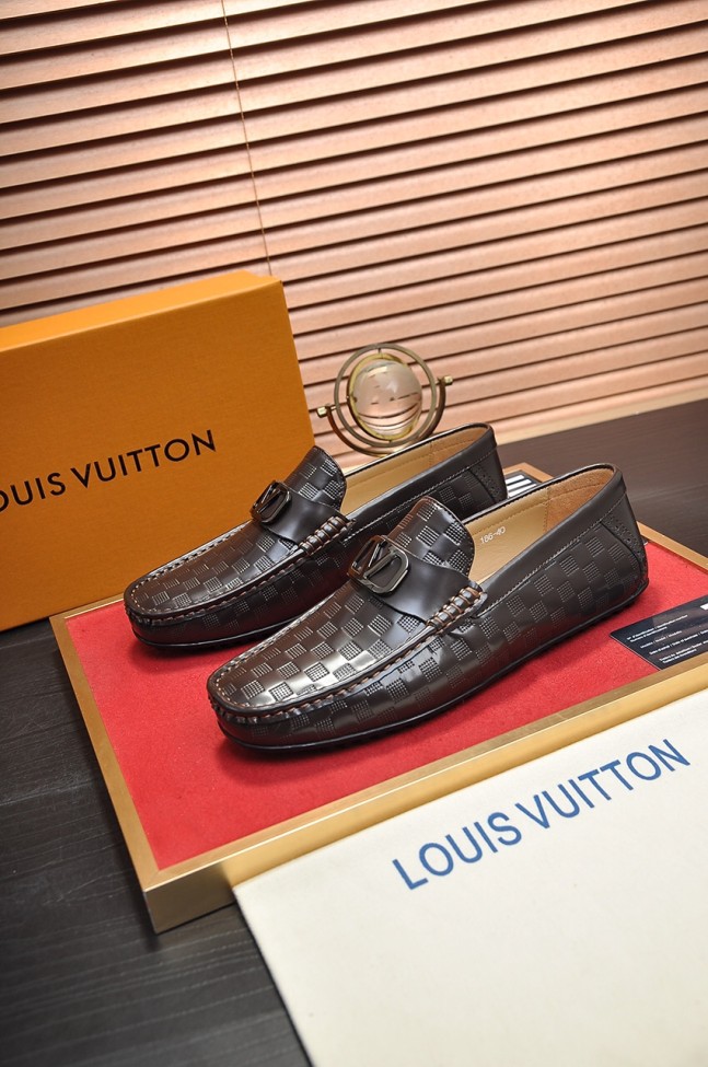 Louis Vuitton Leather Boots 48