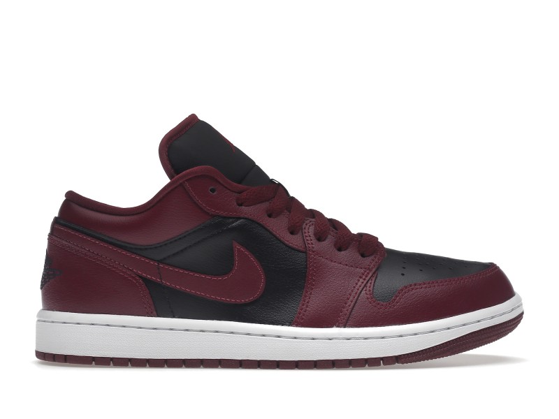 Jordan 1 Low Black Dark Beetroot (W)