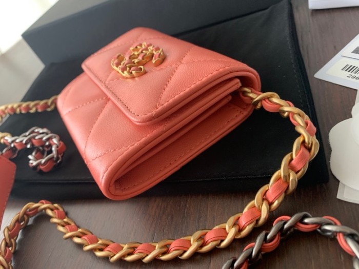 Handbag Chanel AP1787 size 8.5cmx12cmx2.5 cm