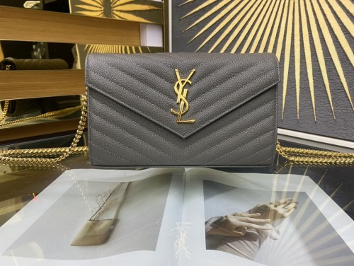 Handbags SAINT LAURENT 377828 size 22.5x14x4 cm