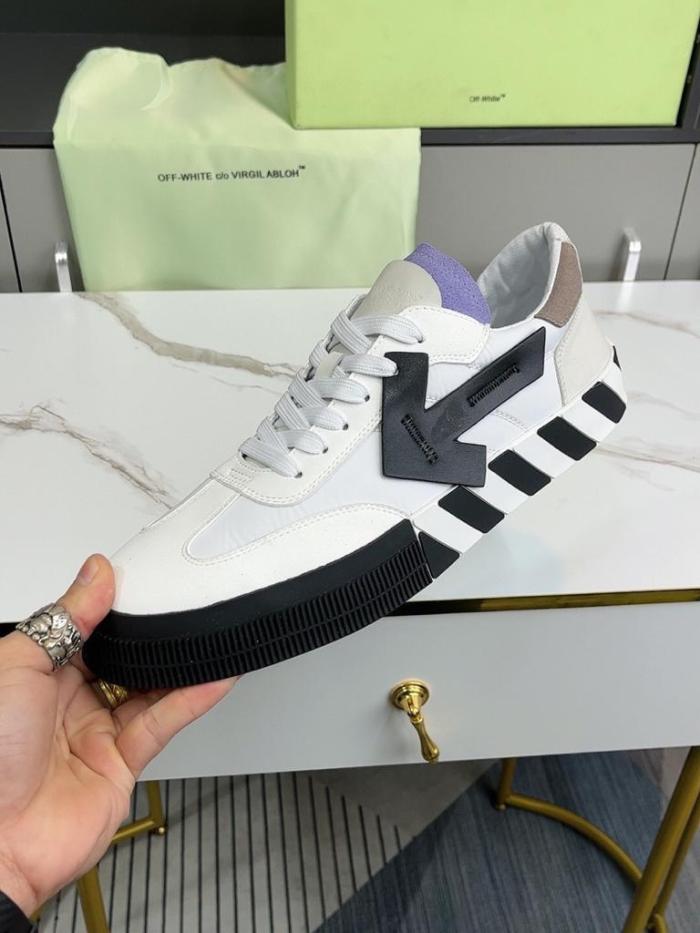 OFF-WHITE New Vulcanized Low White Black Grey Lilac