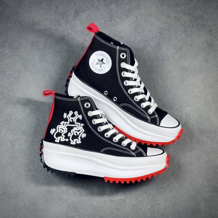 Converse Run Star Hike Hi Keith Haring Black