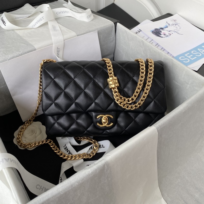 Handbag Chanel AS3609 size 16*25*10 cm