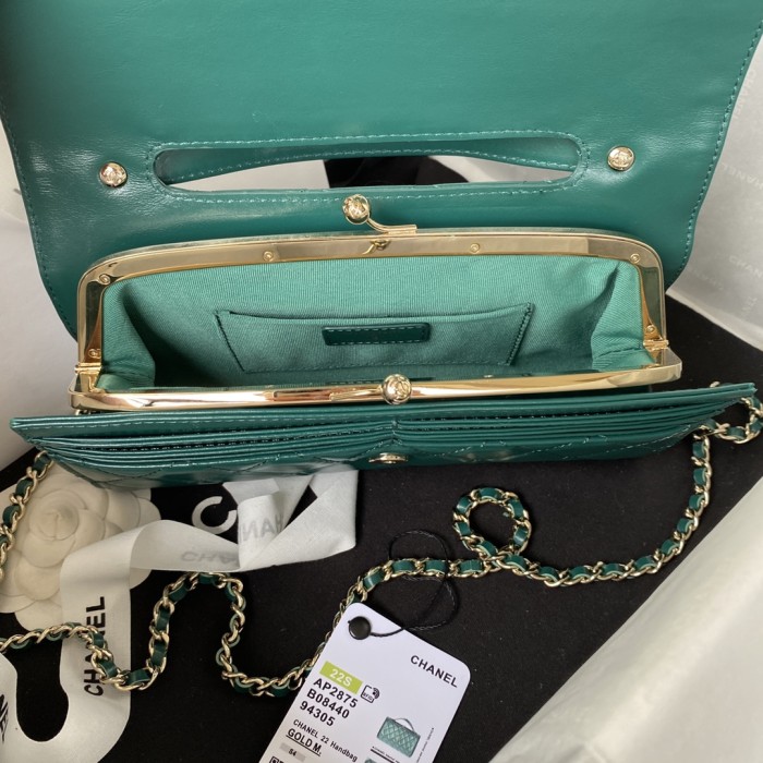 Handbag Chanel AS2875 size 12.4*22.3*5.7 cm