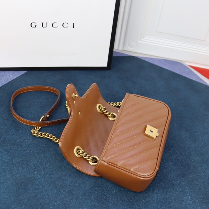 Handbag Gucci 446744 size 23X14X6 cm