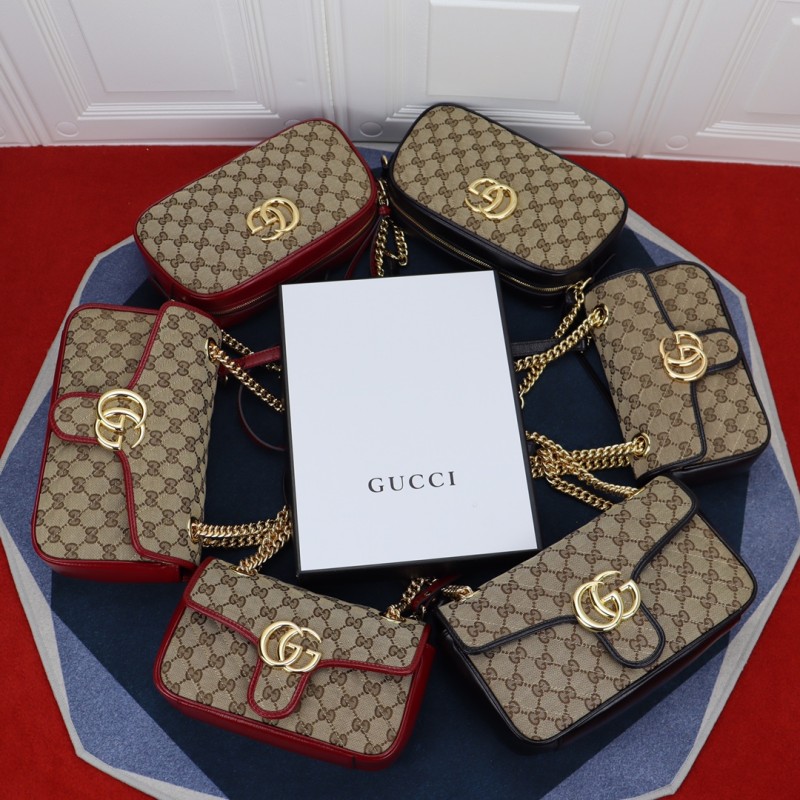 Handbag Gucci 446744 size 23-14-6 cm