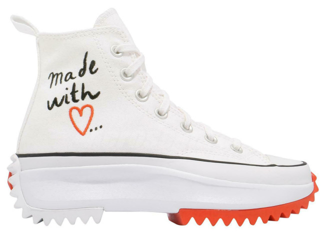 Converse Run Star Hike Hi Made with Love White (W)