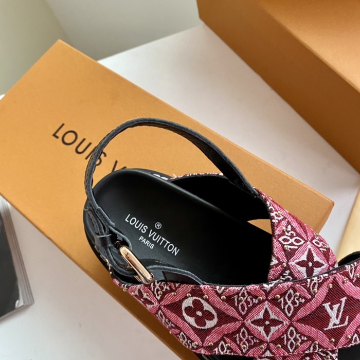 Louis Vuitton PASEO FLAT COMFORT SANDALS WOMEN 7