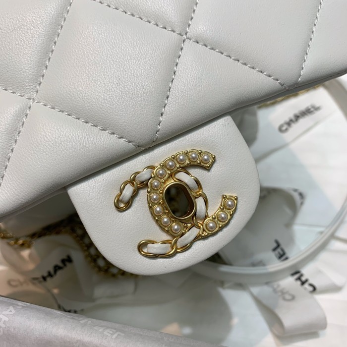 Handbag Chanel AS2588 size 19 16 4 cm