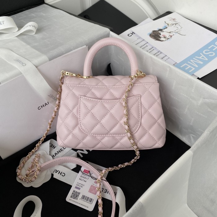 Handbag Chanel AS2215 size 𝟏𝟑*𝟏𝟗*𝟗 𝑐𝑚