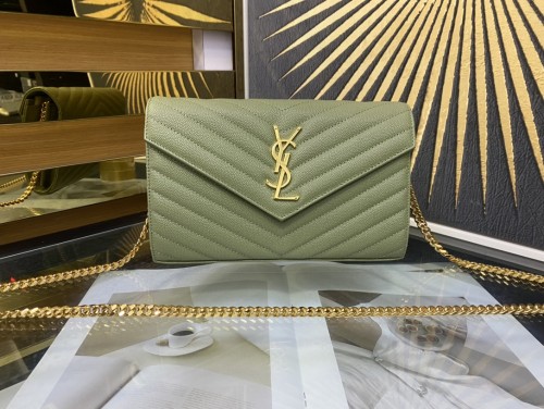 Handbags SAINT LAURENT 377828 size 22.5x14x4 cm