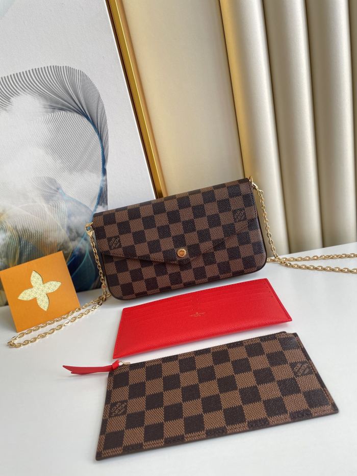 Handbag Louis Vuitton M61276 N63106 N63032 21×11×2 POCHETTE FELICIE