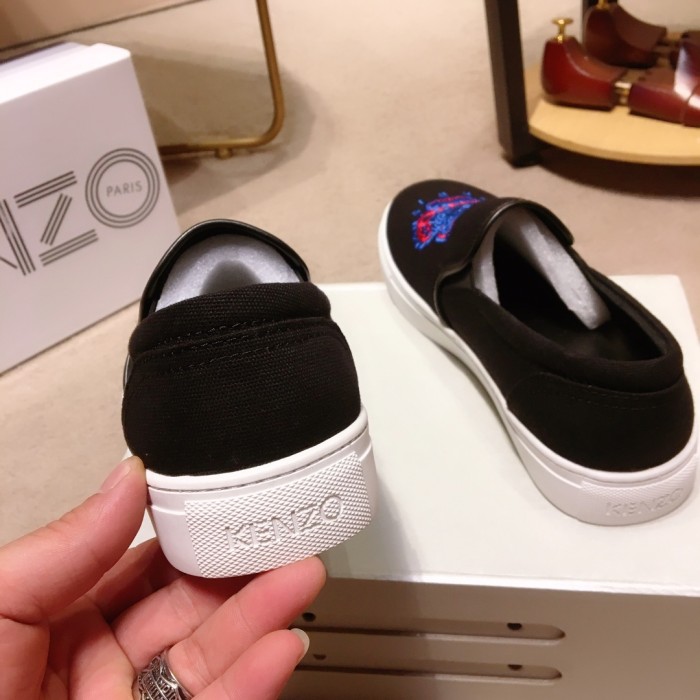 Kenzo K-SKATE Tiger canvas slip-on sneakers 15