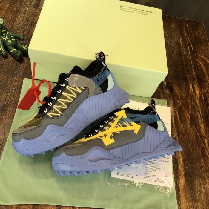 OFF-WHITE Odsy 1000 Blue Yellow SS20