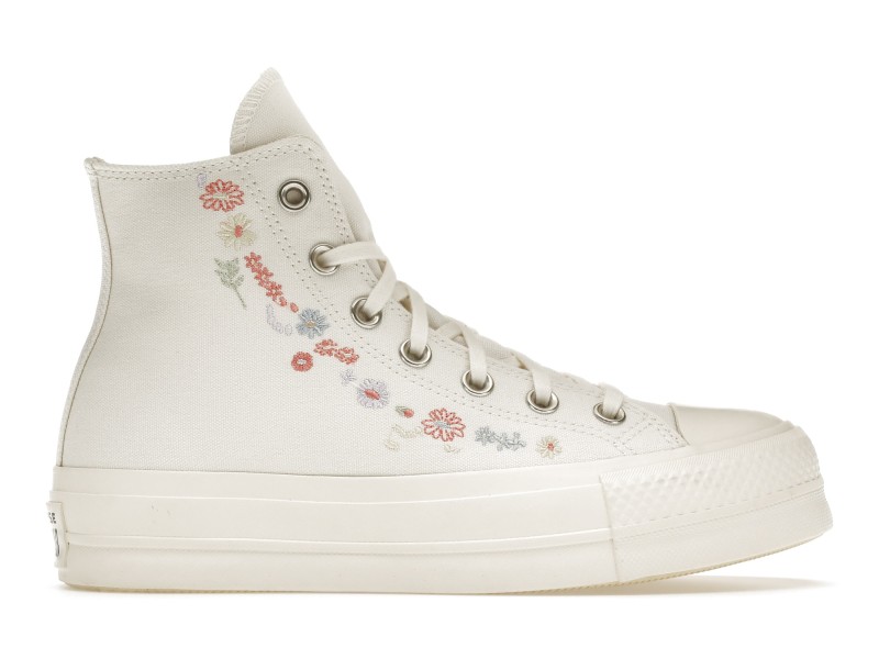 Converse Chuck Taylor All-Star Lift Hi Things To Grow Egret