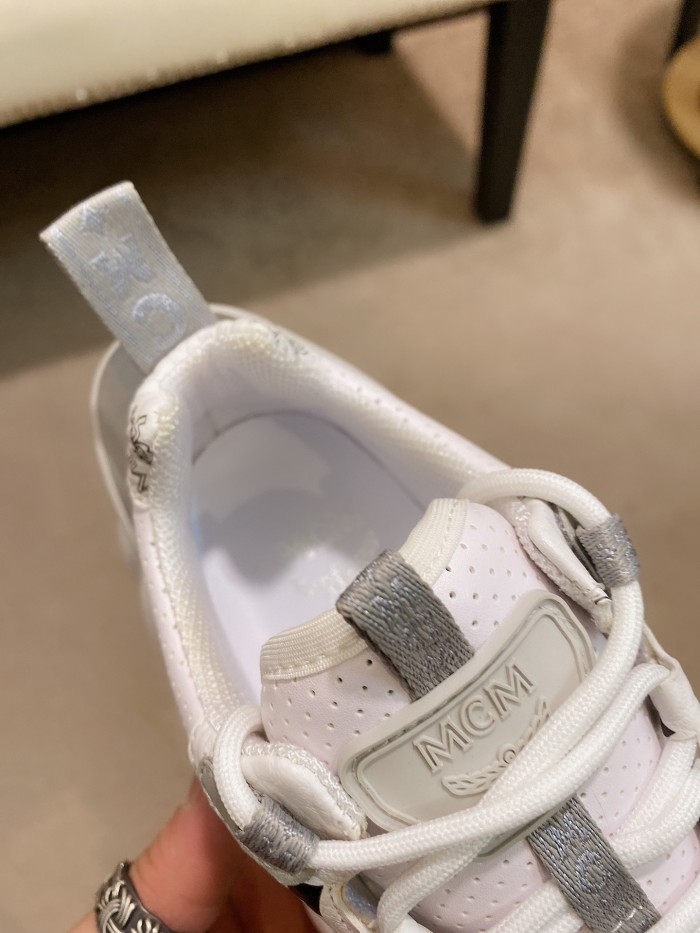 MCM Low Top Logo Lace-up Sneakers 2
