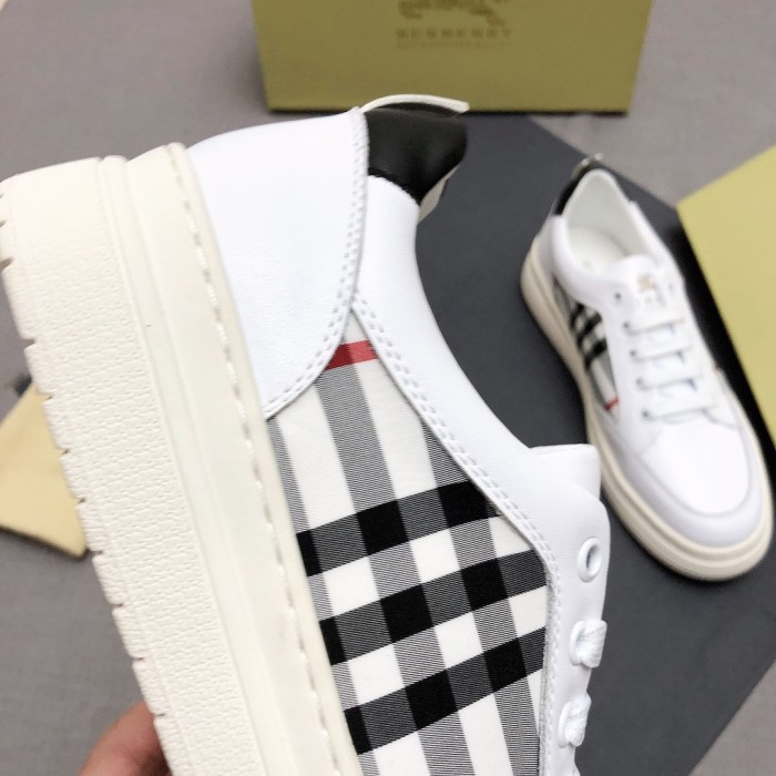 Burberry Perforated Check Sneaker 43