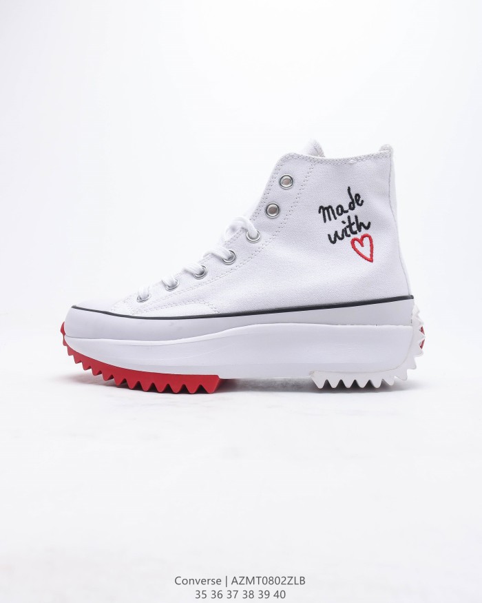Converse Run Star Hike Hi Made with Love White (W)