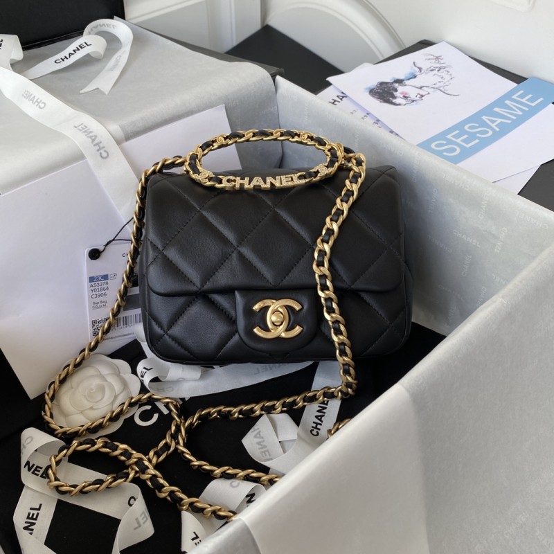 Handbag Chanel AS3450 size 20 cm