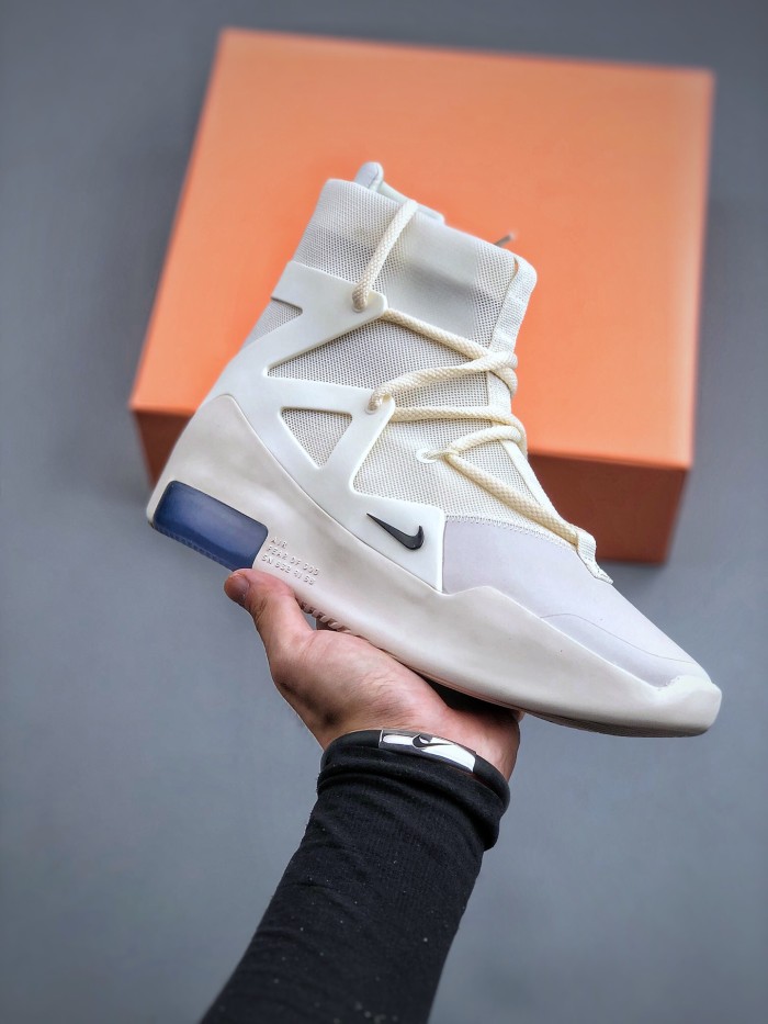 Nike Air Fear Of God 1 Sail Black