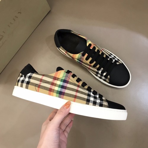 Burberry Perforated Check Sneaker 50